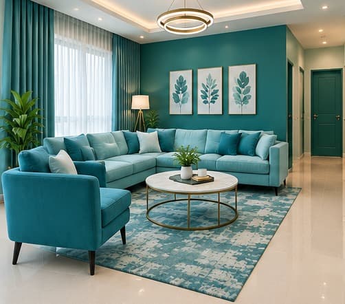 Living room tour scene at 300°